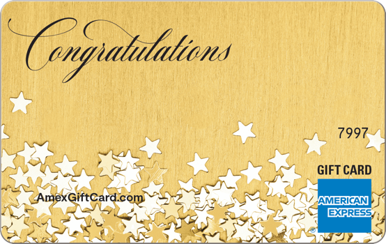 Star Congratulations Amex Gift Card Star Congratulations Amex Gift Card
