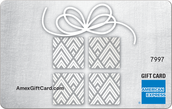 Silver Metal Amex Gift Card Silver Metal Amex Gift Card